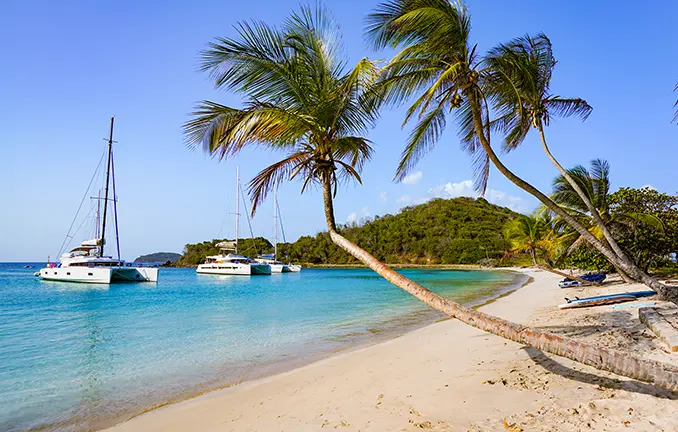 Yachtcharter - mit dem Katamaran in der Karibik