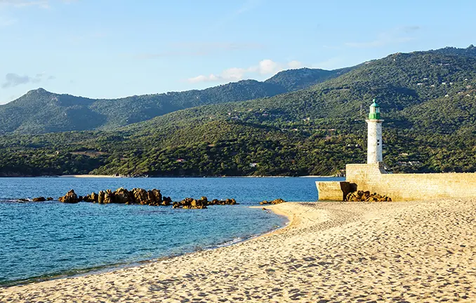 Korsika - Strand bei Propriano