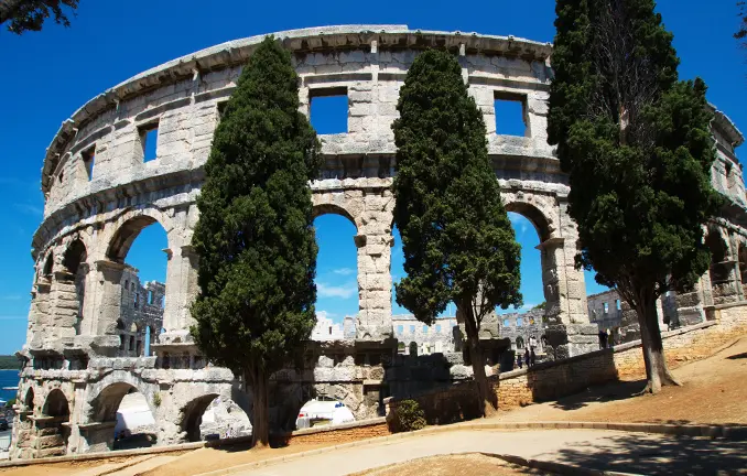 Pula / Kroatien - römische Arena
