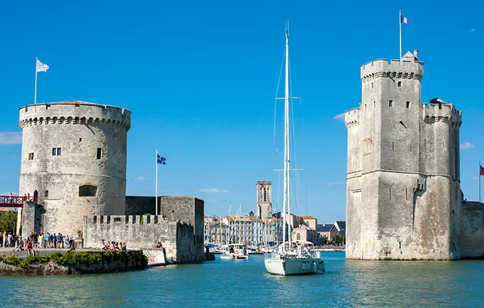 La Rochelle, Atlantikküste, Frankreich